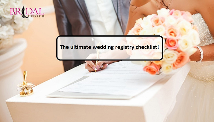 BF A Wedding Registry