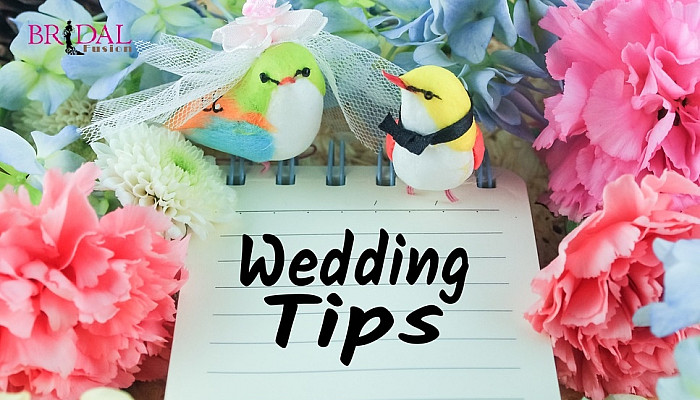 BF Wedding Tips For Brides Writing 