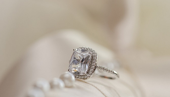 BF  Diamond Engagement Ring