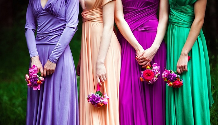 bridalfusion Be Bold and Glamorous with Colored Wedding Dresses