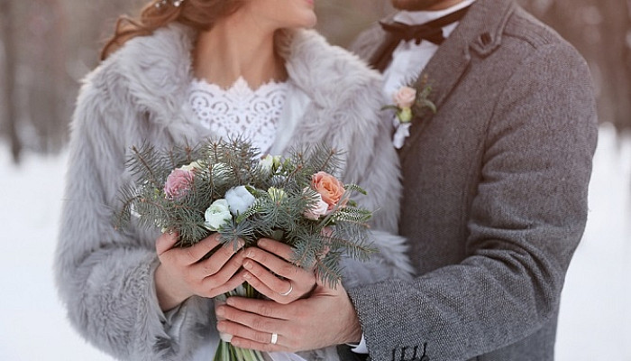 bridalfusion winter wedding