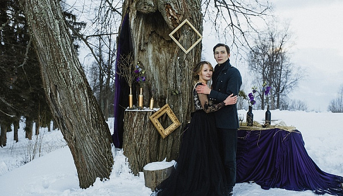 Gothic wedding