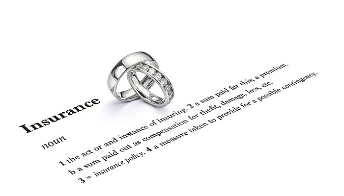 diamond wedding rings with insurance quotation